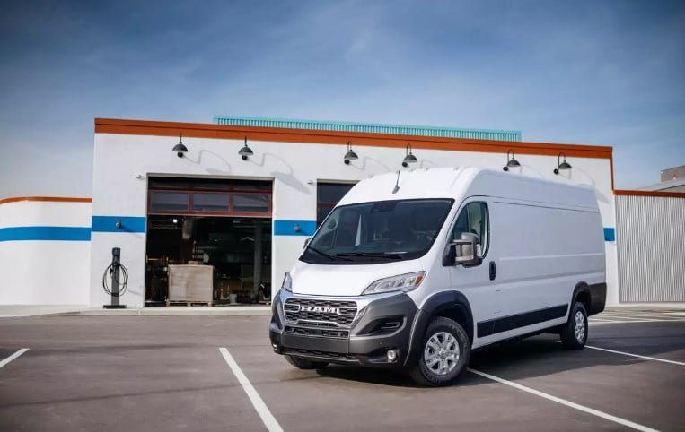 The 2024 Ram ProMaster Electric Van is available to order