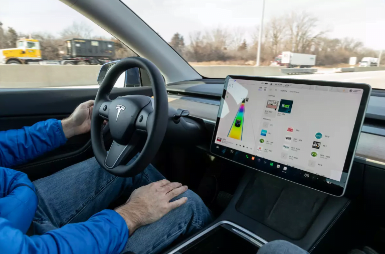Because Dashboard Font Size: Tesla Recalls 2 Million Vehicles