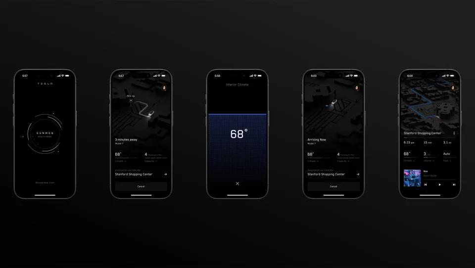Tesla previews ride-hailing experience ahead robotaxi unveil