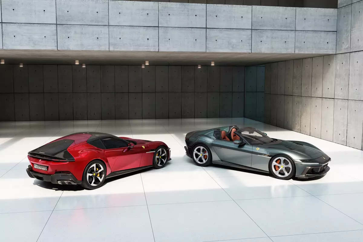 2025 Ferrari 12Cilindri Coupe, Spider celebrate the V-12