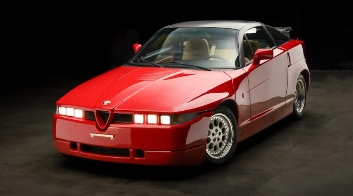 The Angular and Absurdist Alfa Romeo SZ Coupe: A Hidden Gem Up for Auction