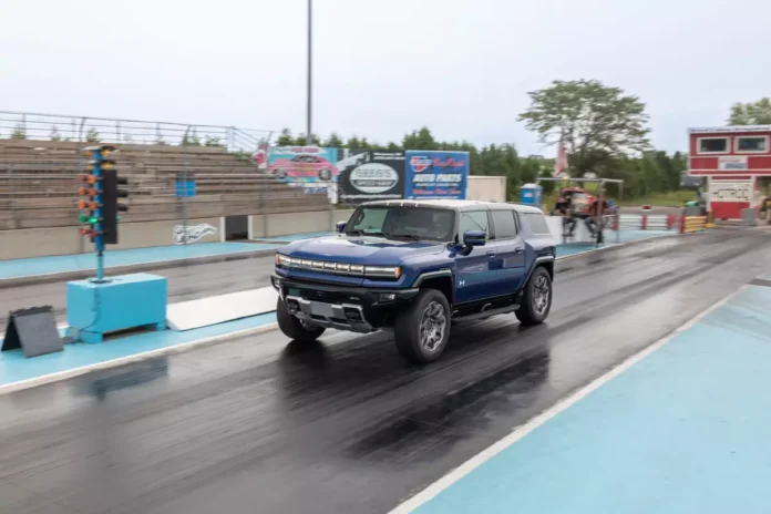 2024 GMC Hummer EV SUV: An Electrifying Experience on the Drag Strip