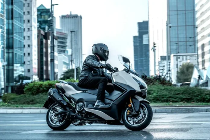 The 2025 Yamaha TMAX: A Sporty Scooter Gets a Tech Makeover