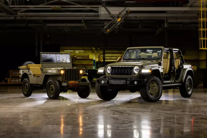 The 2025 Jeep Wrangler 4xe Willys ’41 Special Edition: A Tribute to WWII Heritage
