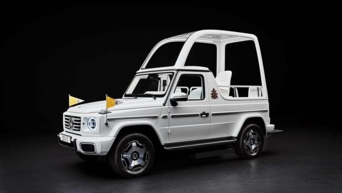 The Electric Evolution of the Popemobile: Introducing the G580