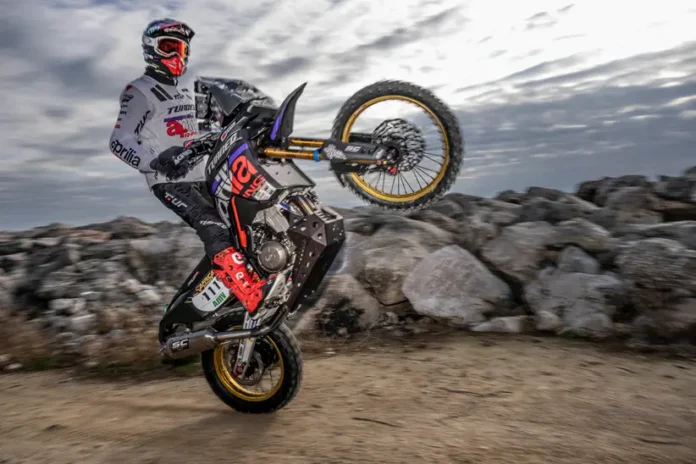 April’s Quest for Victory: Aprilia Returns to the Africa Eco Race
