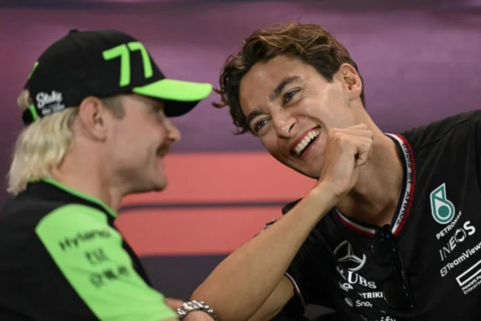 George Russell’s Quest for Ferrari’s Engine Secrets: Bottas to the Rescue!