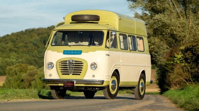 Exploring the Charm of the 1955 Alfa Romeo Camper Van