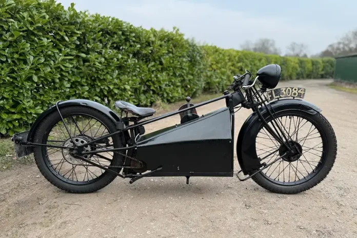A Piece of History: The 1922 Douglas Motorcycle Converted to Electric Powertrain