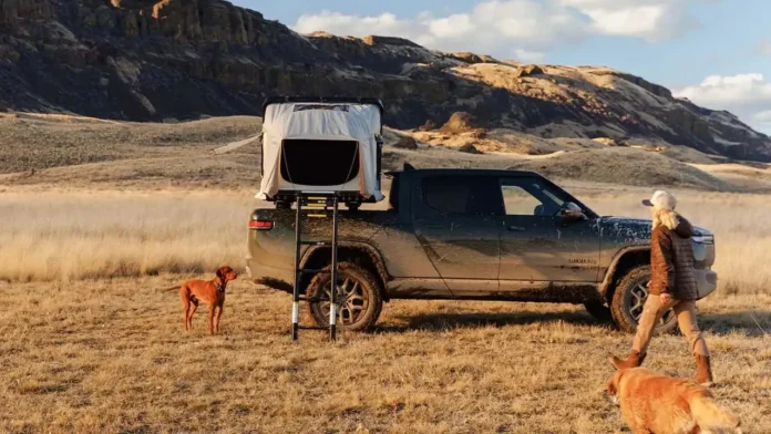 Rivian EVs Welcome New Purpose-Built Rooftop Tent from iKamper