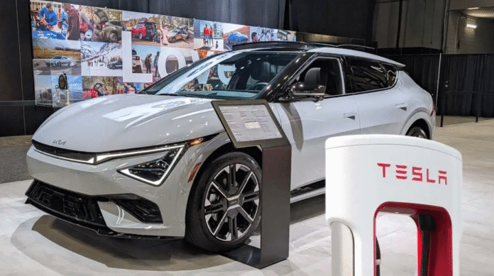 Kia Drivers Can Now Charge Ahead with Tesla Superchargers
