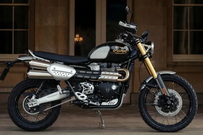 Triumph’s Special Scrambler 1200 for the Distinguished Gentleman’s Ride