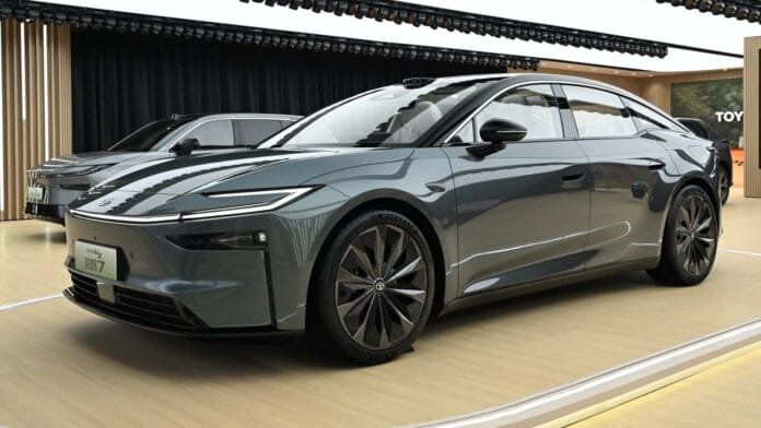 Introducing the Toyota BZ7: A New Electric Flagship for China