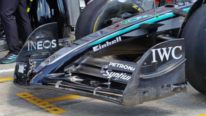 Mercedes Unveils New Parts at Imola to Enhance W16 Performance