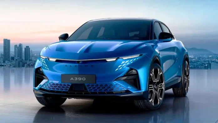Introducing the Alpine A390: A New Benchmark in Electric Performance