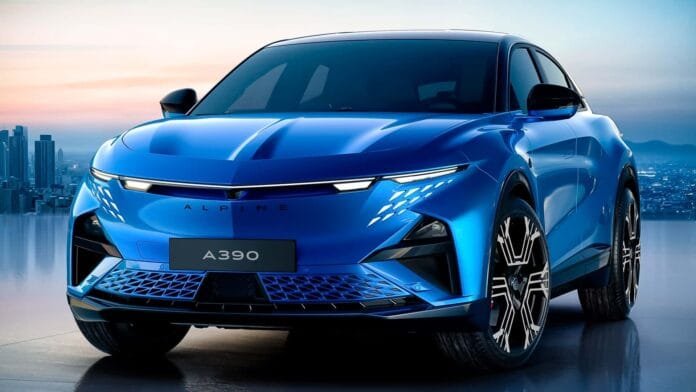 Introducing the Alpine A390: A Sporty Electric Delight