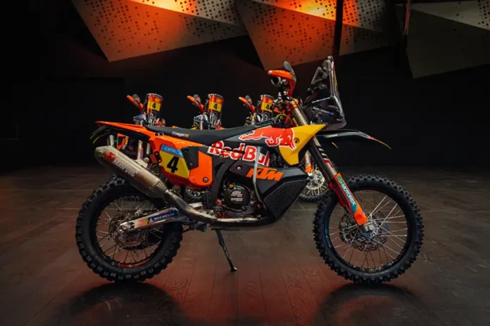 The Exclusive KTM Daniel Sanders Edition 450 Rally Replica