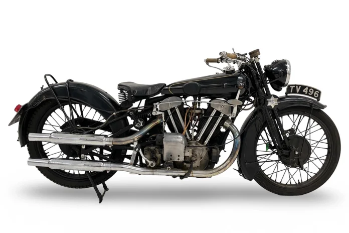 Exciting Vintage Rivals: 1929 Brough Superior SS100 JTOR Heads to Bonhams Auction