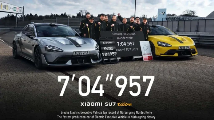 The Rise of Performance EVs: Xiaomi Su7 Ultra Dethrones the Taycan Turbo GT