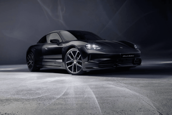 Unveiling the 2026 Porsche Taycan Black Edition