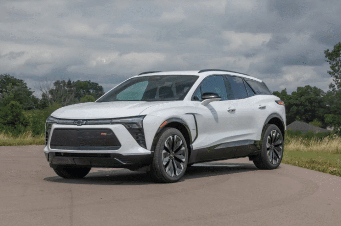 GM Recalls Over 40,000 Chevrolet Blazer EVs for Parking Brake Issue