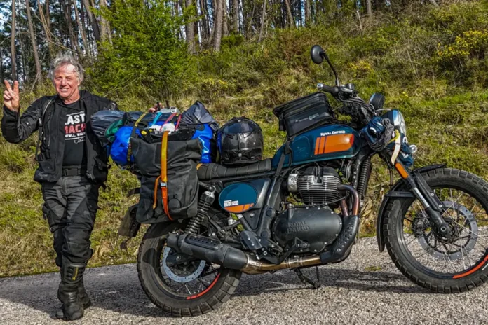 Nick Sanders’ Legendary 30,000km Euro Ride on the Royal Enfield Bear 650