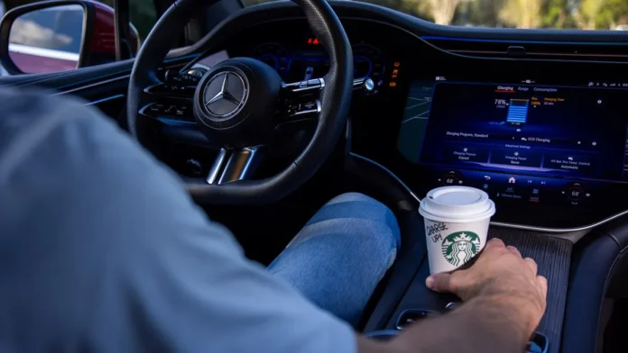 Revving Up Convenience: Mercedes-Benz and Starbucks Team Up for Fast Charging
